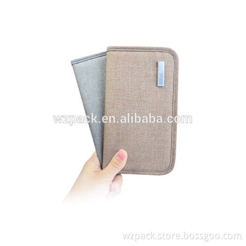 2017 New Arrival Hot Selling Unisex RFID OEM Denim Long Wallet Jean Card Holder Travel Wallet Travel Ticket Wallets Change Purse